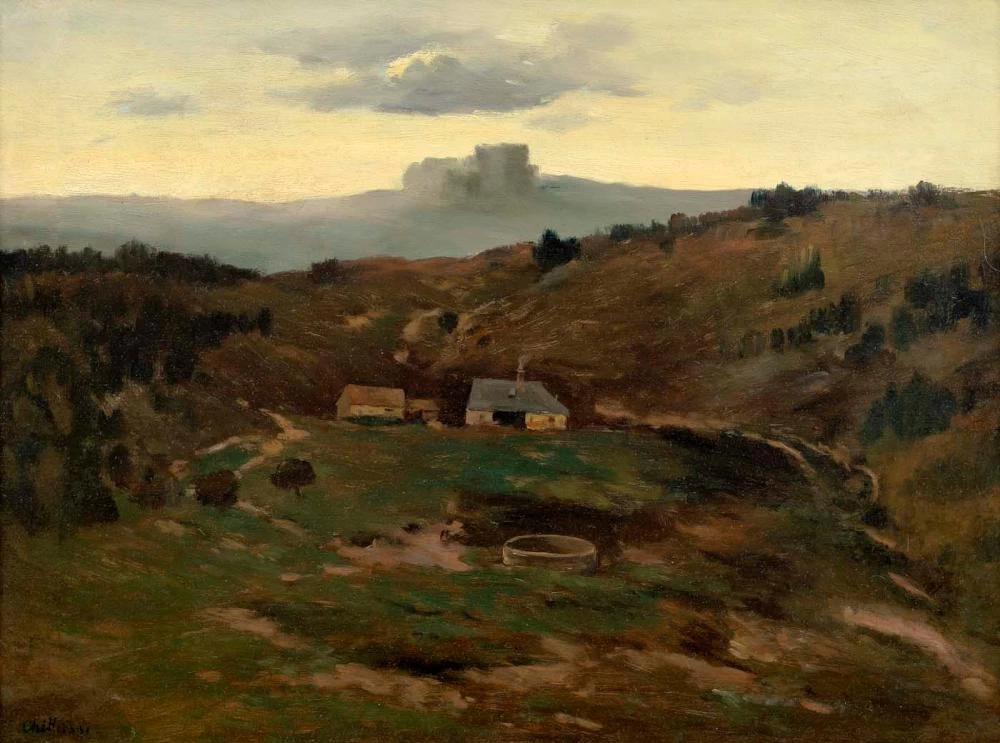 Valle al crepuscolo
